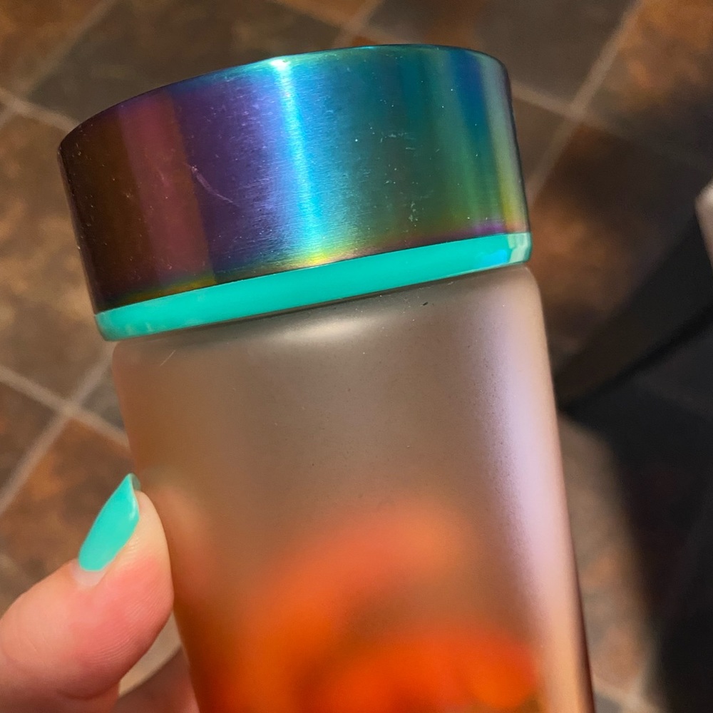 Summer 2020 Starbucks glass bottle